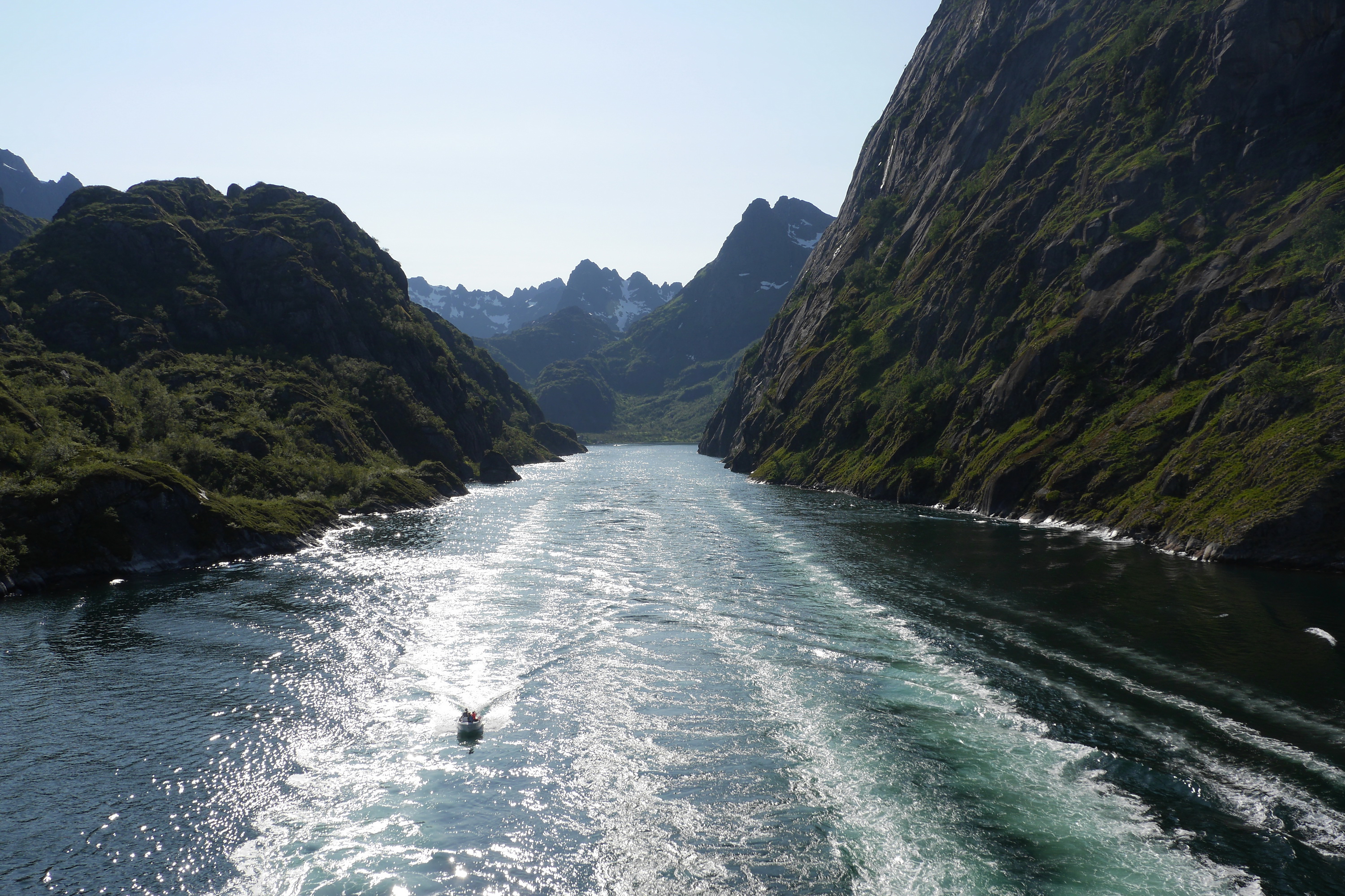 Trollfjord mit der Hurtigruten MS Midnatsol